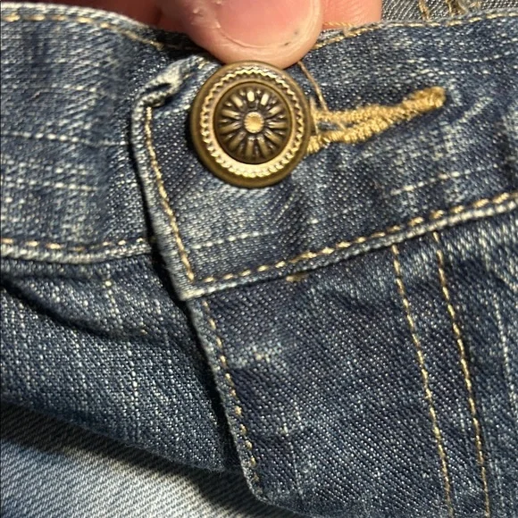 Classic Blues Dark Blue Denim Skirt No Split - Picture 8 of 8